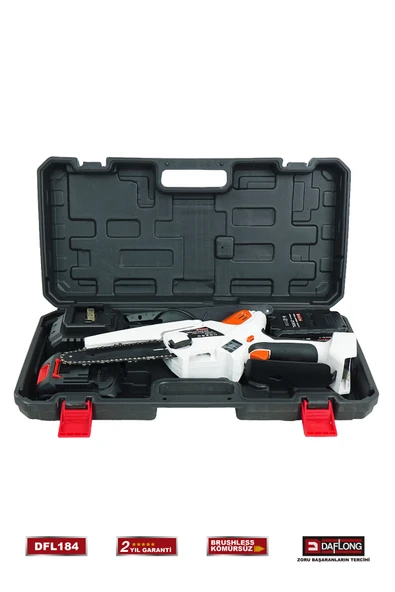 DAFLONG PRO DİJİTAL GÖSTERGELİ OTOMATİK YAĞLAMALI 2 METRE TELESKOP KUL UZATMALI 8 INÇ BUDAMA DFL-184 - Resim 4