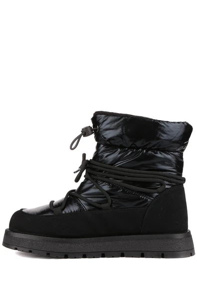 Stato - Siyah Süet Kadın Bot - Resim 4