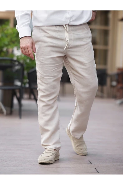 Müslin Kumaş Hafif Rahat Jogger - 2