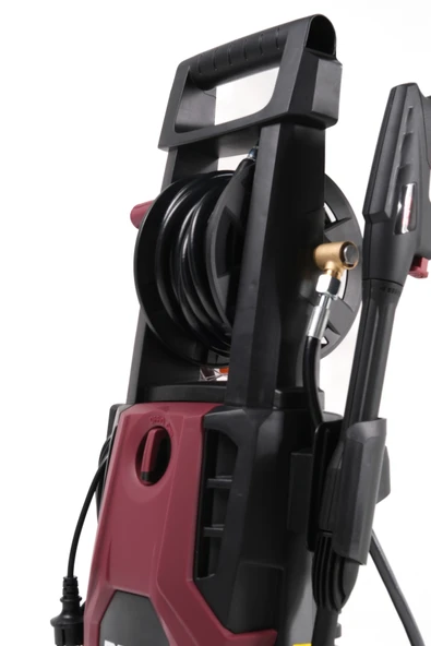 DAFLONG 205 BAR 2400W PROFESYONEL YUMUSAK TEMİZLEME FIRÇALI YÜKSEK BASINÇLI ARAÇ YIKAMA MAKİNASI - 4