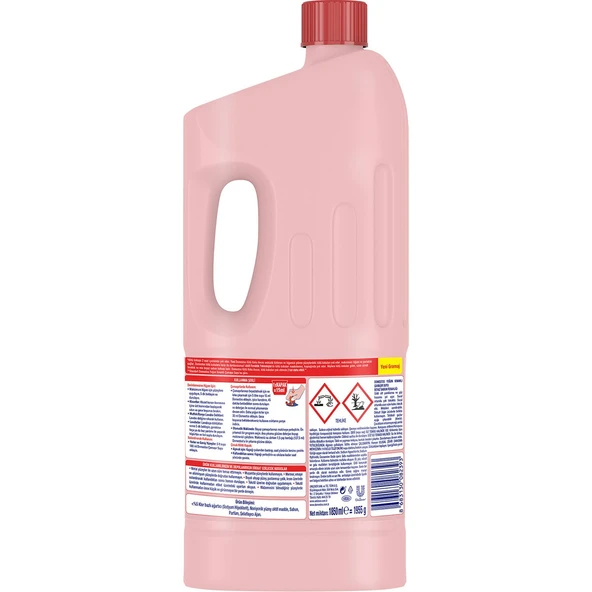 Domestos Çamaşır Suyu Beyaz Sabun Ferahlığı 1850 Ml - Resim 8