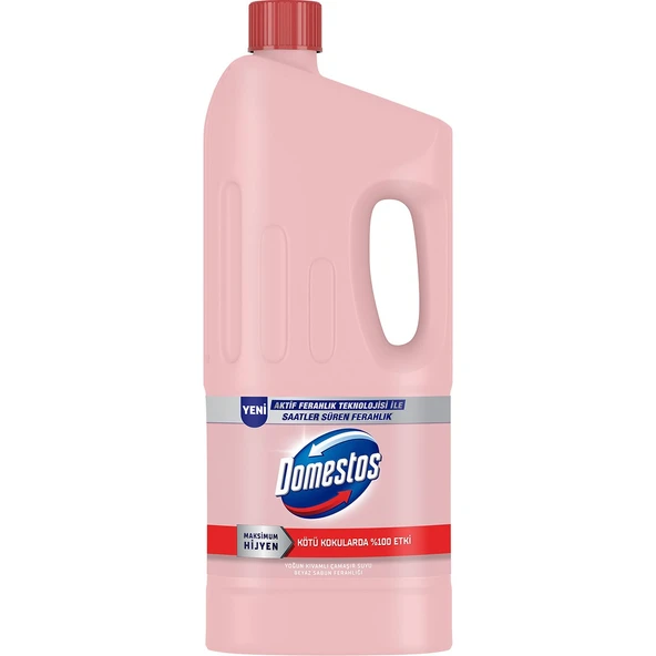 Domestos Çamaşır Suyu Beyaz Sabun Ferahlığı 1850 Ml - Resim 2
