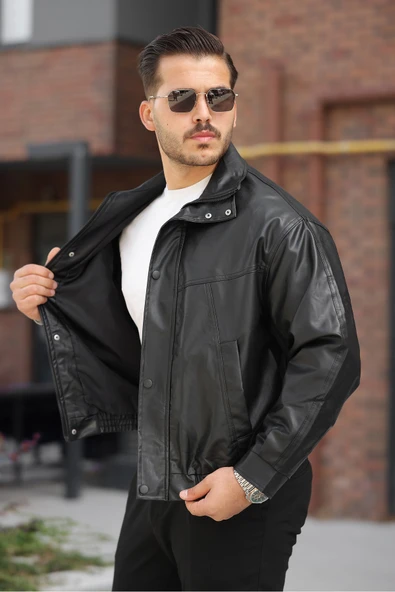 Tasarım Oversize İçi Kapitone Dolgulu Kadife Ceket - 8