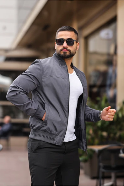 ERKEK BOMBER CEKET - Resim 10