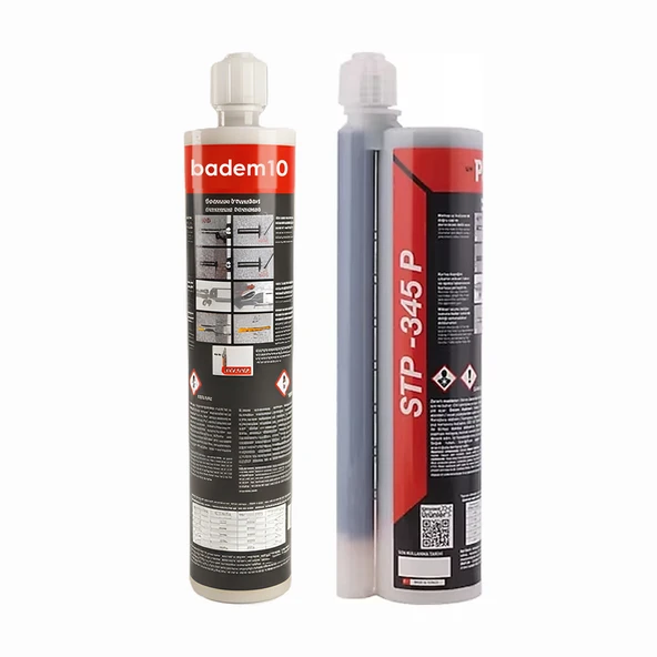 Polyester Bazlı Kimyasal Dübel 345 ml Profesyonel Ankraj Malzemesi Polyester Bazlı Kimyasal Dübel - Resim 2