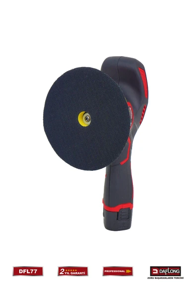 DAFLONG ÇİFT AKÜLÜ ORBİTAL DİJİTAL DETAYLI PASTA CİLA POLİSAJ MAKİNASI DFL77 - 4