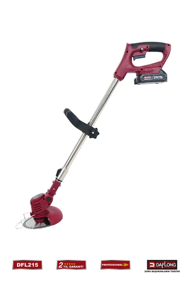 DAFLONG PROFESSİONEL ŞARJLI ÇİM BİÇME TIRPAN MAKİNASI DFL-215 - 4