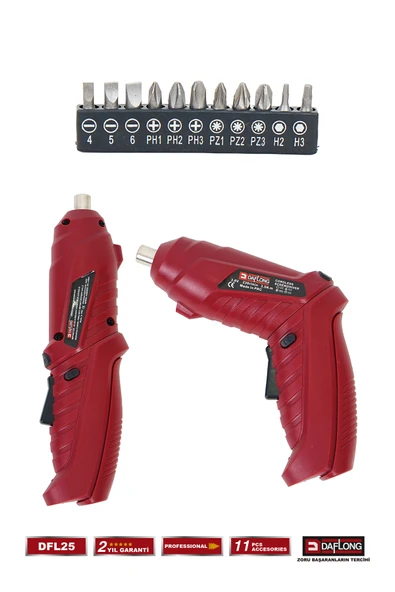 DAFLONG ŞARJLI TORNAVİDA VİDALAMA MAKİNASI