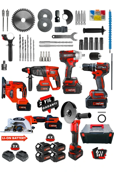 DAFLONG PROFESSİONEL KÖMÜRSÜZ BAKIR SARGILI ÇELİK SANZUMAN 6'LI SET SUNTA KESME +DEKOPAJ - 4