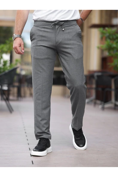 Slim Fit Likralı Jogger Pantolon