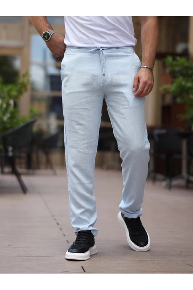 Keten Jogger Pantolon - 11