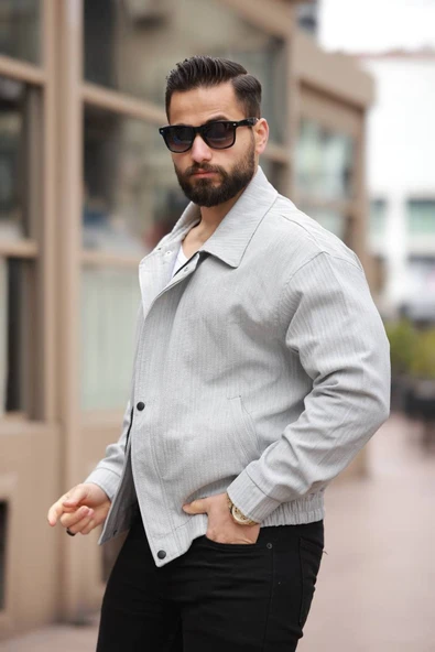 Unisex Yeni Sezon Kapitone Dolgulu Oversize Vintage - 11