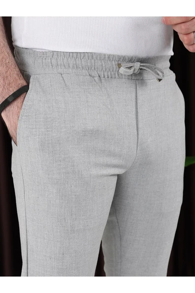 Duble Paça Likralı Jogger Pantolon - 3