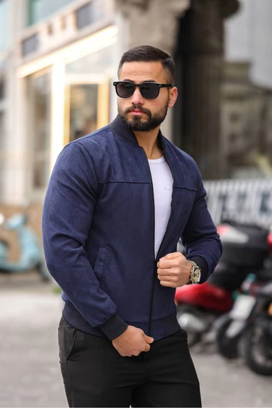 Erkek Süet Kolej Ceket - 6