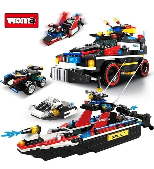 SWAT Chariot Savaş Gemisi PCS: 422 PARÇA