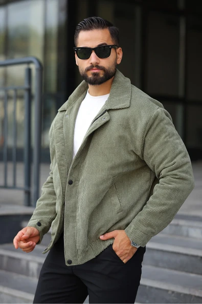 Unisex Yeni Sezon Kapitone Dolgulu Oversize Vintage - 2