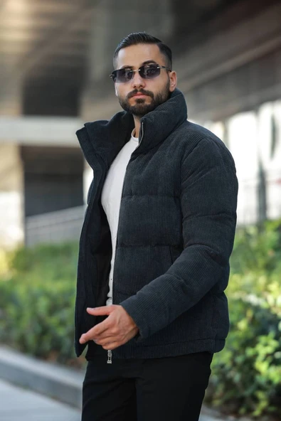 Şişme Kadife Basic Mont - 6