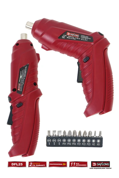 DAFLONG ŞARJLI TORNAVİDA VİDALAMA MAKİNASI - 2