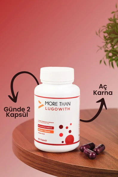 More Than Lugowith 60 Kapsül 2 Adet - Resim 3