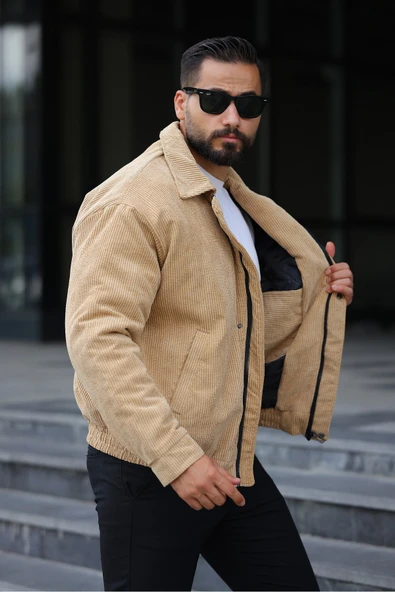 Old Money Culture Oversize Baharlık Kadife Ceket - 4