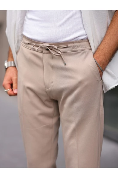 Slim Fit Likralı Jogger Pantolon - 10