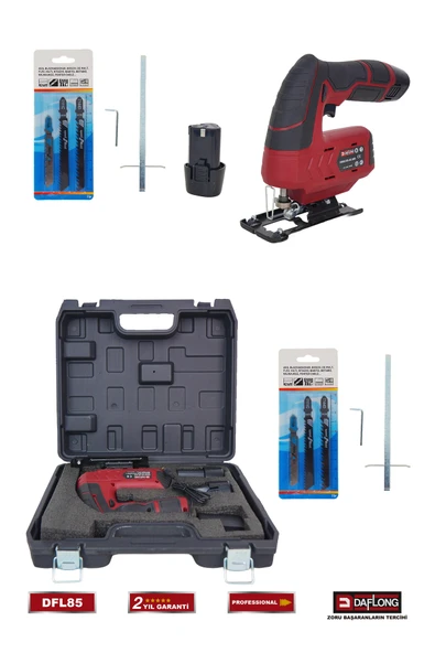 DAFLONG PRO BAKIR SARGILI ŞARJLI DEKUPAJ TESTERE MAKİNASI DFL85 - 2