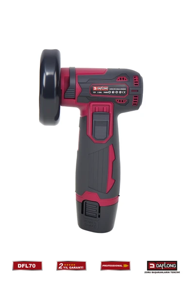 DAFLONG PRO BAKIR SARGILI 76MM MİNİ SPİRAL TAŞLAMA MAKİNASI DFL-70 - 4