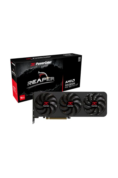 POWERCOLOR POWERCOLOR REAPER RADEON RX9070XT 16G-A GDDR6 256Bit Gaming (Oyuncu) Ekran Kartı