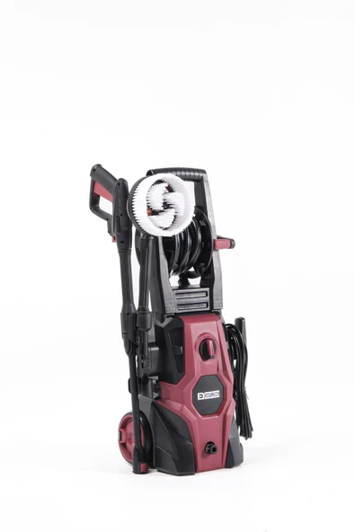 DAFLONG 180 BAR 2000W PROFESYONEL YUMUŞAK TEMİZLEME FIRÇALI YÜKSEK BASINÇLI ARAÇ YIKAMA MAKİNASI - Resim 4