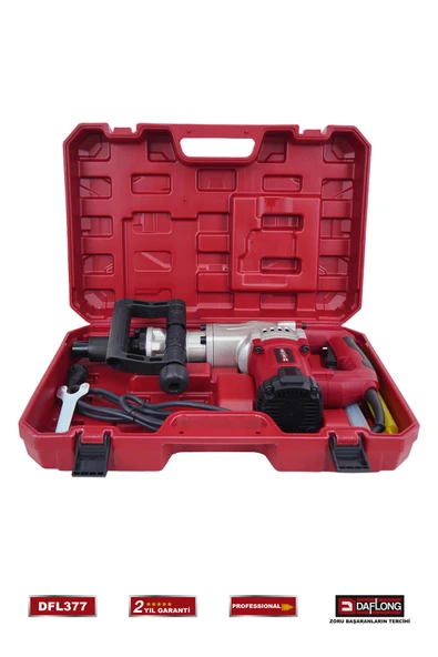 DAFLONG PROFESYONEL 5.5 KG BAKIR SARGILI TUTMA KOLLU KIRICI DELİCİ HİLTİ DFL-377 - 4