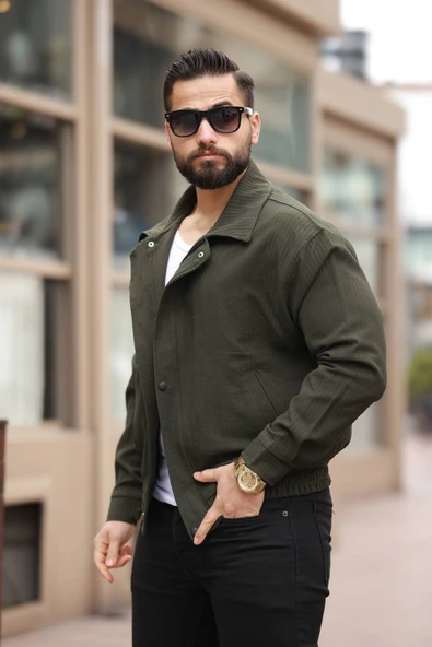 Unisex Yeni Sezon Kapitone Dolgulu Oversize Vintage - 5