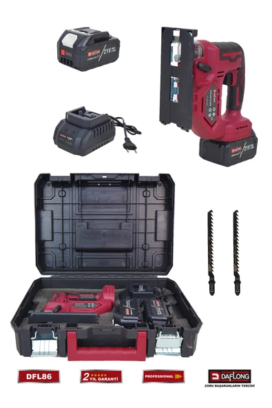 DAFLONG ÇELİK MANDREN ŞARJLI KÖMÜRSÜZ BAKIR SARGILI DEKUPAJ MAKİNASI DFL-86 - 3