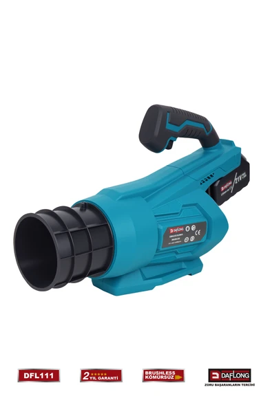 DAFLONG PROFESYONEL KÖMÜRSÜZ MOTOR 35000RPM ŞARJLI HAVA ÜFLEME DFL-111 - Resim 4