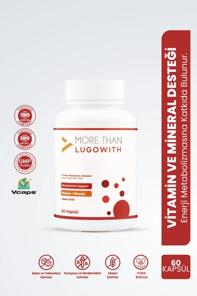 More Than Lugowith 60 Kapsül ürün görseli 1