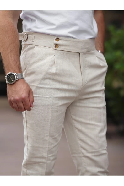 Keten Old Money Pantolon