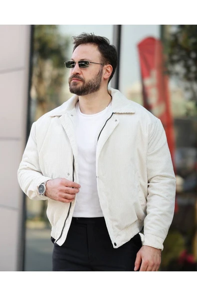 UNİSEX Kadife Baharlık Vinatage Oversize  Ceket - 7