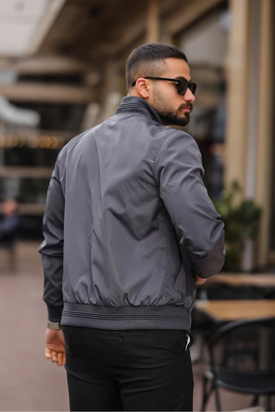 ERKEK BOMBER CEKET - Resim 12