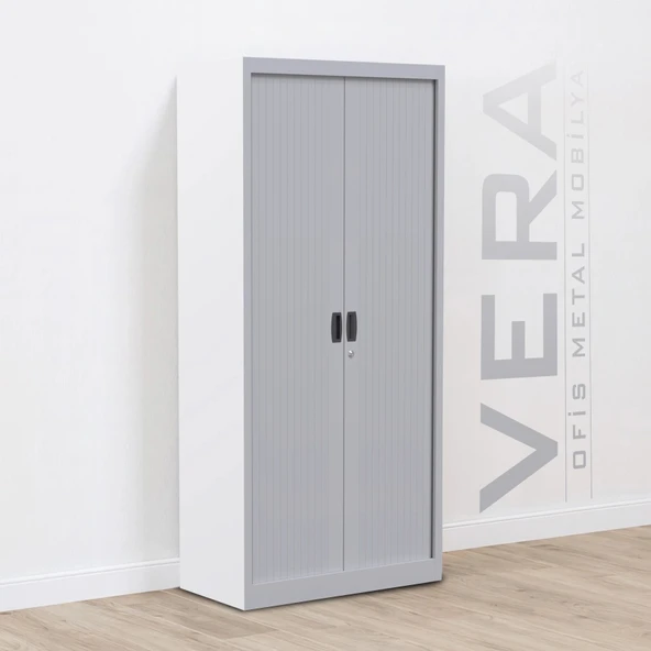 Avcı Sürgülü Dosya Dolabı Malzeme Metal Arşiv Av Dolabı Kiler Ofis Raflı ürün görseli 1