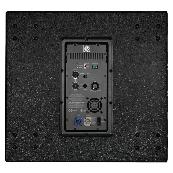 Shile KW181S 18" 2200 Watt Profesyonel Aktif Kabin Subwoofer Subbass - 3