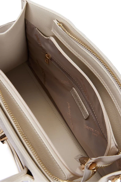 Pierre Cardin Kadın Çantası Bej 05pc25y10318-Mn - Resim 7