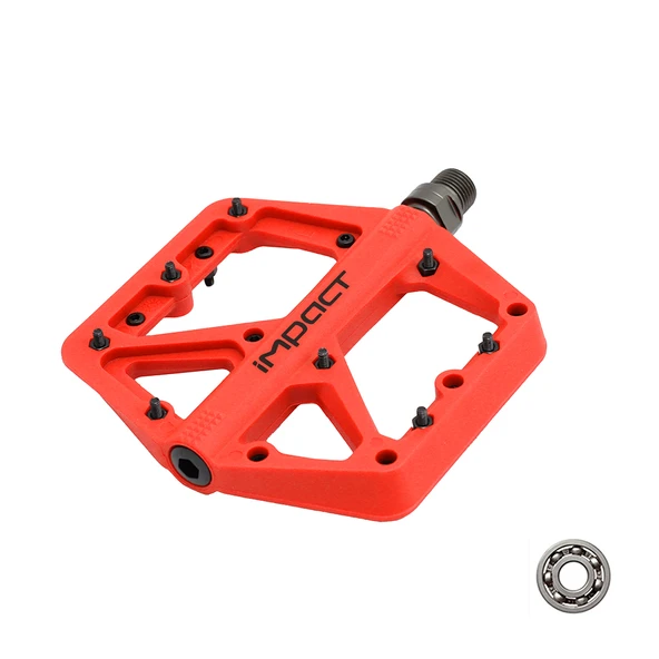 Impact COMP Plastik Tek Rulmanlı Bisiklet Pedalı Farklı Renklerde PDL-303 PDL-304 PDL-305 PDL-306 - Resim 2