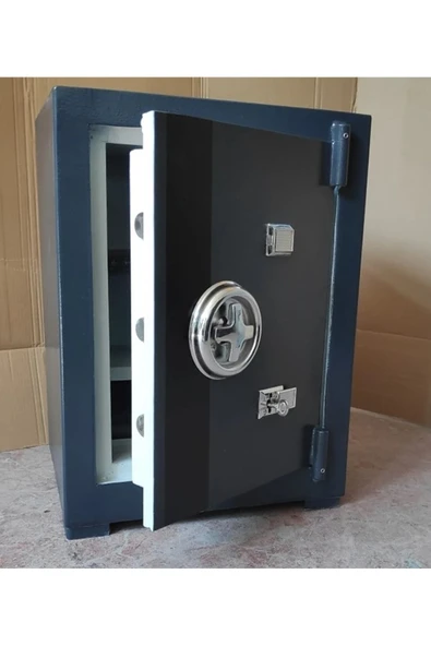 SUR  ÇELİK PARA KASALARI Yangına Dayanıklı 54 Cm Para Kasası Antrasit 90 KG ürün görseli