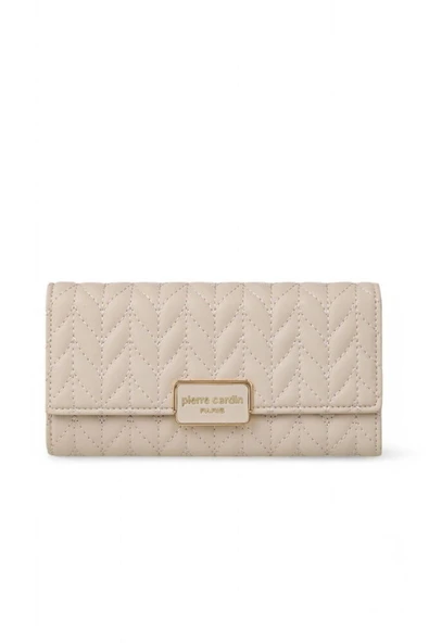 Pierre Cardin Kadın Cüzdan Bej  06pc25y614 Klsa Bj ürün görseli