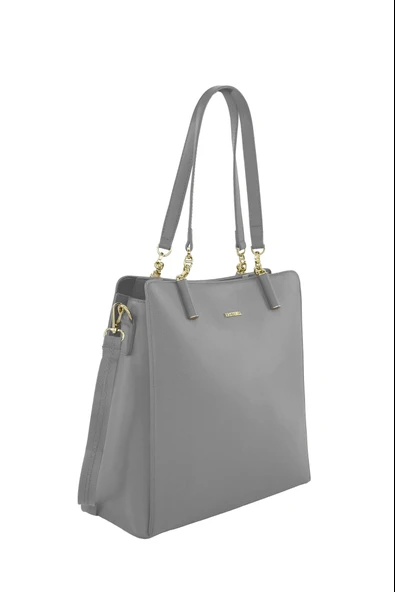 Kriste Bell  Kadın Omuz Çantası Platin 7203 - Resim 2