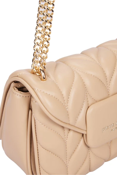 Pierre Cardin Kadın Çantası Bej 05pc25y10106-Klasa - Resim 6