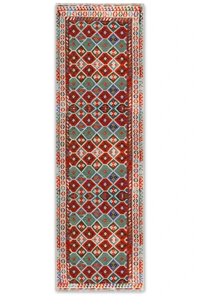 Pastel Home Renkli Anadolu Kilim Şönil Halı Yolluk Yıkanabilir Saçaklı Kaymaz Mutfak Koridor Oturma Yatak Odası - 7