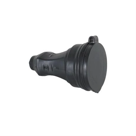 Byes 1X16a 220V Monofaze Kauçuk Uzatma Priz IP44 ( 5 Adet ) ürün görseli 1