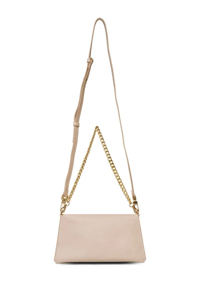 U.S. Polo Assn. Çapraz Askılı Kadın Çanta Bej Us25118 - Resim 4