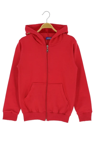 Erkek çocuk hırka 2 iplik şardonlu arkası baskılı - 5