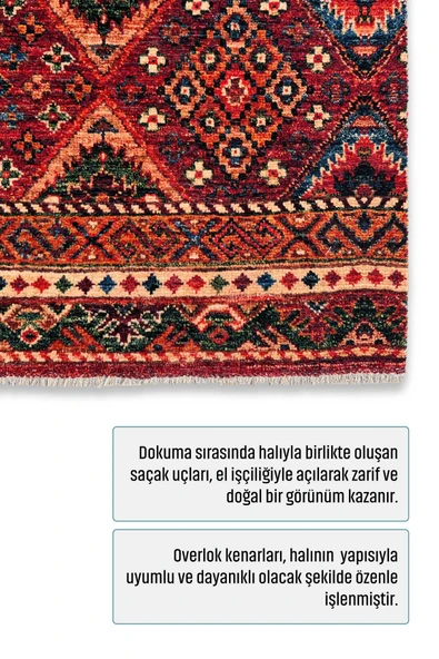 Pastel Home Renkli Bordo Tasarım Şönil Halı Kilim Yolluk Kaymaz Yıkanabilir Salon Oturma Odası Halısı Mutfak - 3